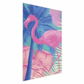 Plakat Abstrakcyjny Flaming 60x90 cm bez ramy z marginesem