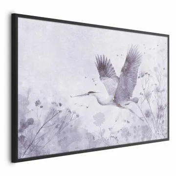 Plakat Majestatyczny lot 90x60 cm z ramą czarną bez marginesu