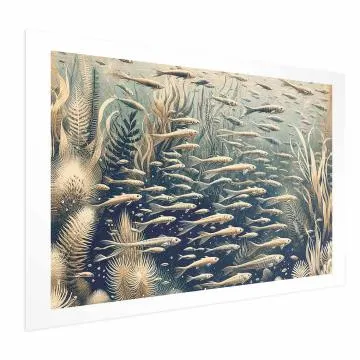 Plakat Oceaniczna przyroda 60x40 cm bez ramy z marginesem