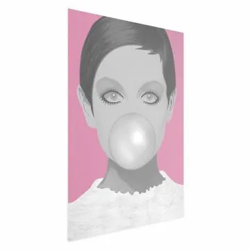 Plakat Guma balonowa 21x30 cm bez ramy bez marginesu