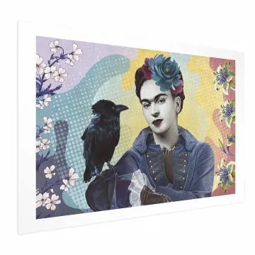Plakat Totemiczna Frida 42x29,7 cm bez ramy z marginesem