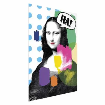 Plakat Mona Lisa Pop-art 60x90 cm bez ramy bez marginesu
