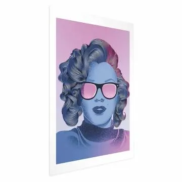 Plakat Norma Jeane 29,7x42 cm bez ramy z marginesem