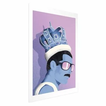 Plakat Freddie 29,7x42 cm bez ramy z marginesem