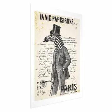 Plakat La Vie Parisienne 40x60 cm bez ramy z marginesem