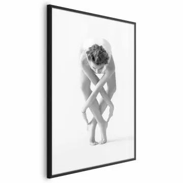 Plakat Balet 60x90 cm z ramą czarną bez marginesu
