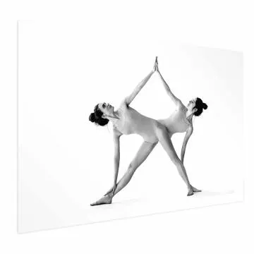 Plakat Joga 60x40 cm bez ramy z marginesem