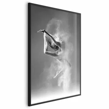 Plakat Baletnica 60x90 cm z ramą czarną bez marginesu