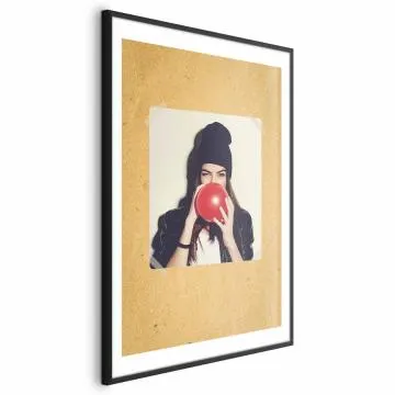 Plakat Fotografia 60x90 cm z ramą czarną z marginesem