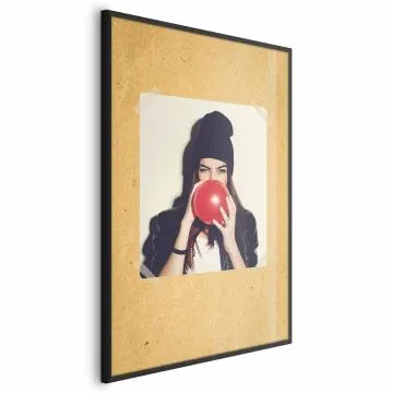 Plakat Fotografia 29,7x42 cm z ramą czarną bez marginesu
