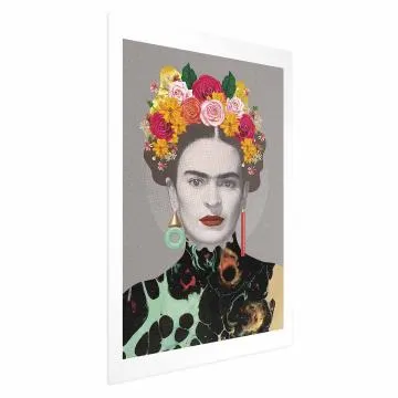 Plakat Majestatyczna Frida 40x60 cm bez ramy z marginesem