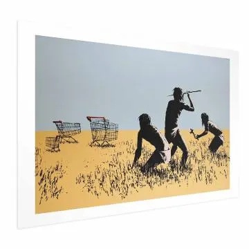 Plakat Łowcy promocji 60x40 cm bez ramy z marginesem