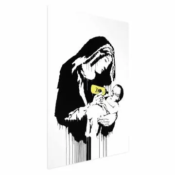 Plakat Karmiąca matka 40x60 cm bez ramy bez marginesu