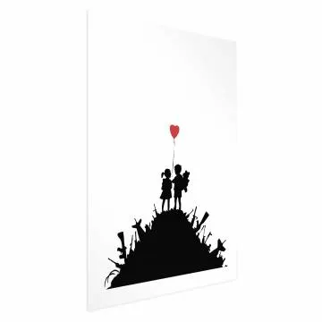 Plakat Pole bitwy 29,7x42 cm bez ramy z marginesem