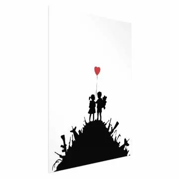 Plakat Pole bitwy 29,7x42 cm bez ramy bez marginesu