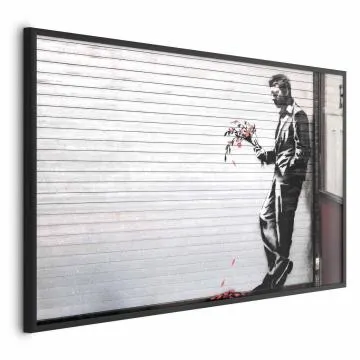 Plakat Zakochany 30x21 cm z ramą czarną bez marginesu