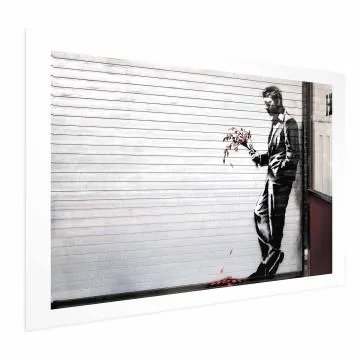 Plakat Zakochany 30x21 cm bez ramy z marginesem