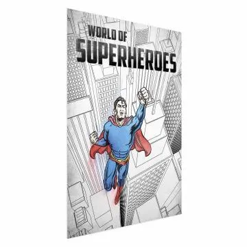 Plakat Superheroes 40x60 cm bez ramy bez marginesu