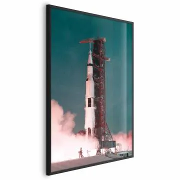 Plakat Wielki start 60x90 cm z ramą czarną bez marginesu