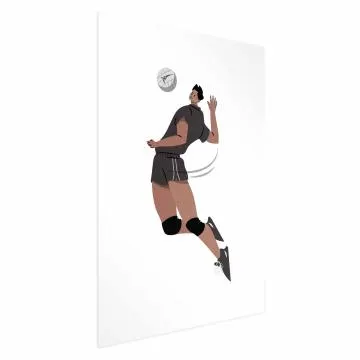 Plakat Siatkarz 60x90 cm bez ramy z marginesem