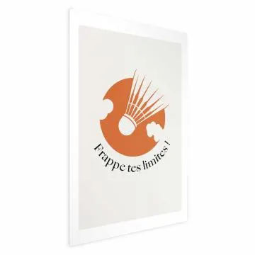 Plakat Lotka na tle pomarańczu 21x30 cm bez ramy z marginesem