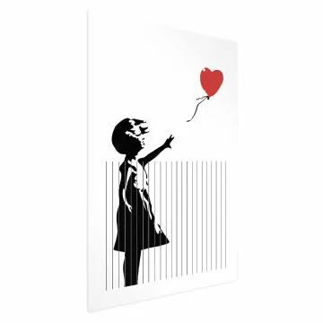 Plakat Pocięty Banksy 60x90 cm bez ramy z marginesem