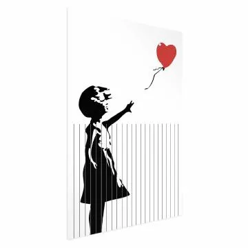 Plakat Pocięty Banksy 40x60 cm bez ramy bez marginesu
