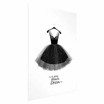 Plakat Mała sukienka 40x60 cm bez ramy z marginesem