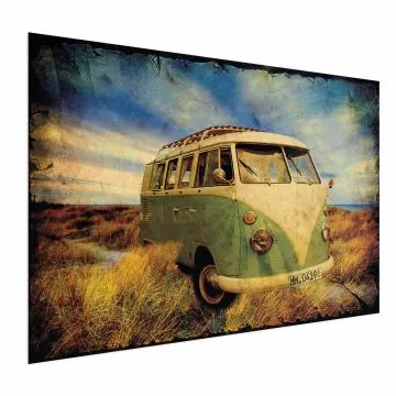 Plakat Retro bus 90x60 cm bez ramy bez marginesu