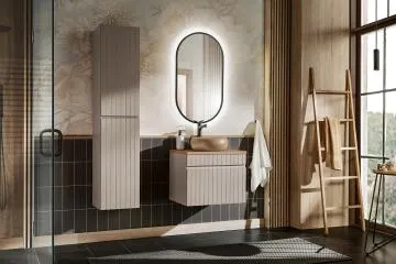 Szafka łazienkowa ICONIC CASHMERE 80 35cm beżowa