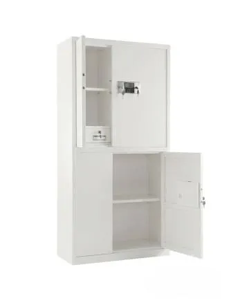 Szafka metalowa XD-032 biała z zamkiem elektronicznym