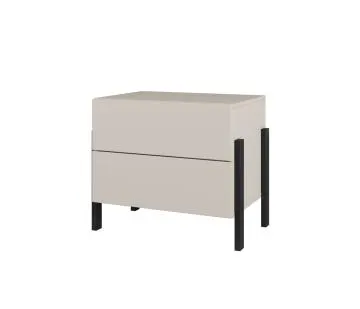 Szafka nocna JUKON 2S 55cm kaszmirowa