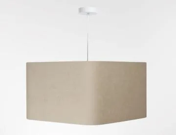 Lampa wisząca KWADRO SUE 40w20 beżowa/złota