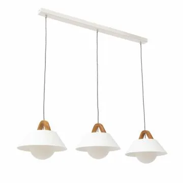 Lampa wisząca ALMITARA III biała