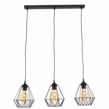 Lampa wisząca BENIGNE III czarna