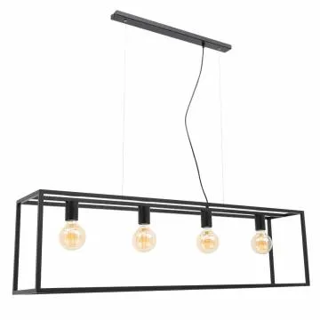 Lampa wisząca FURTIM czarna