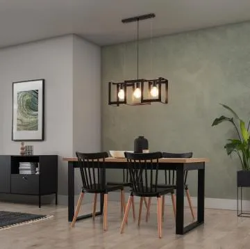 Lampa wisząca GIORRI II czarna