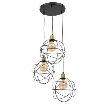 Lampa wisząca OLINTO II czarna
