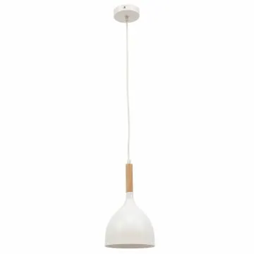 Lampa wisząca WOLDES I biała