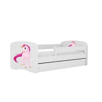 Łóżko dziecięce BABY DREAMS 180x80 jednorożec