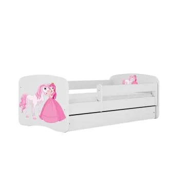 Łóżko dziecięce BABY DREAMS 140x70 księżniczka i konik