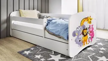 Łóżko dziecięce BABY DREAMS 140x70 zoo
