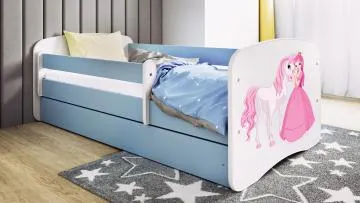 Łóżko dziecięce BABY DREAMS 180x80 księżniczka i konik