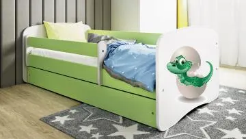 Łóżko dziecięce BABY DREAMS 140x70 mały dino 