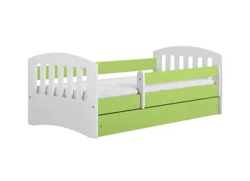 Łóżko dziecięce CLASSIC 1 160x80 zielone
