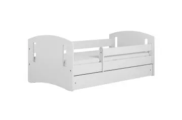 Łóżko dziecięce CLASSIC 2 140x80 białe