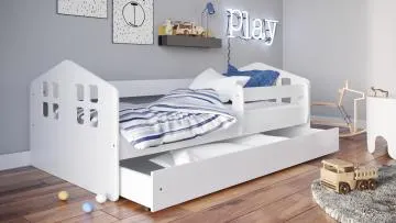 Łóżko dziecięce KACPER 180x80 białe