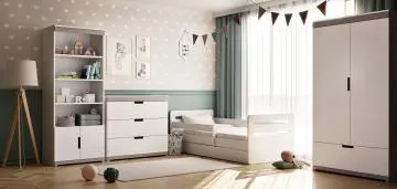Łóżko dziecięce TOMI 180x80 białe