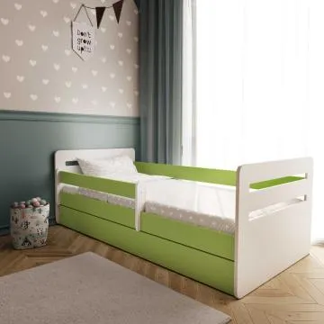 Łóżko dziecięce TOMI 140x80 zielone