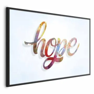 Plakat Hope 42x29,7 cm z ramą czarną bez marginesu